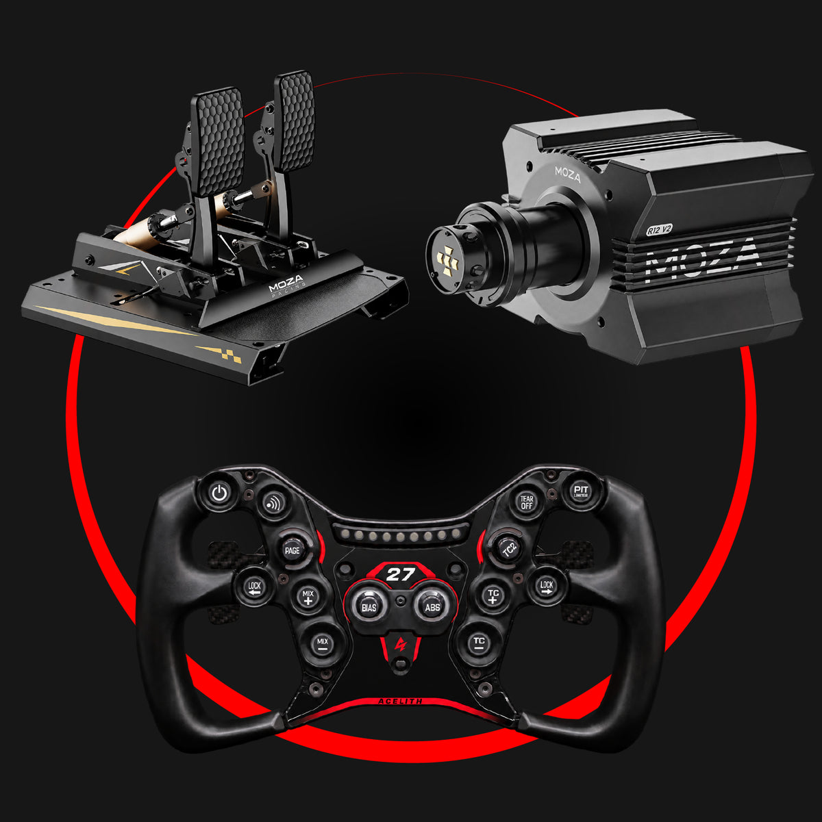 PC Smart Bundle Acelith + Moza