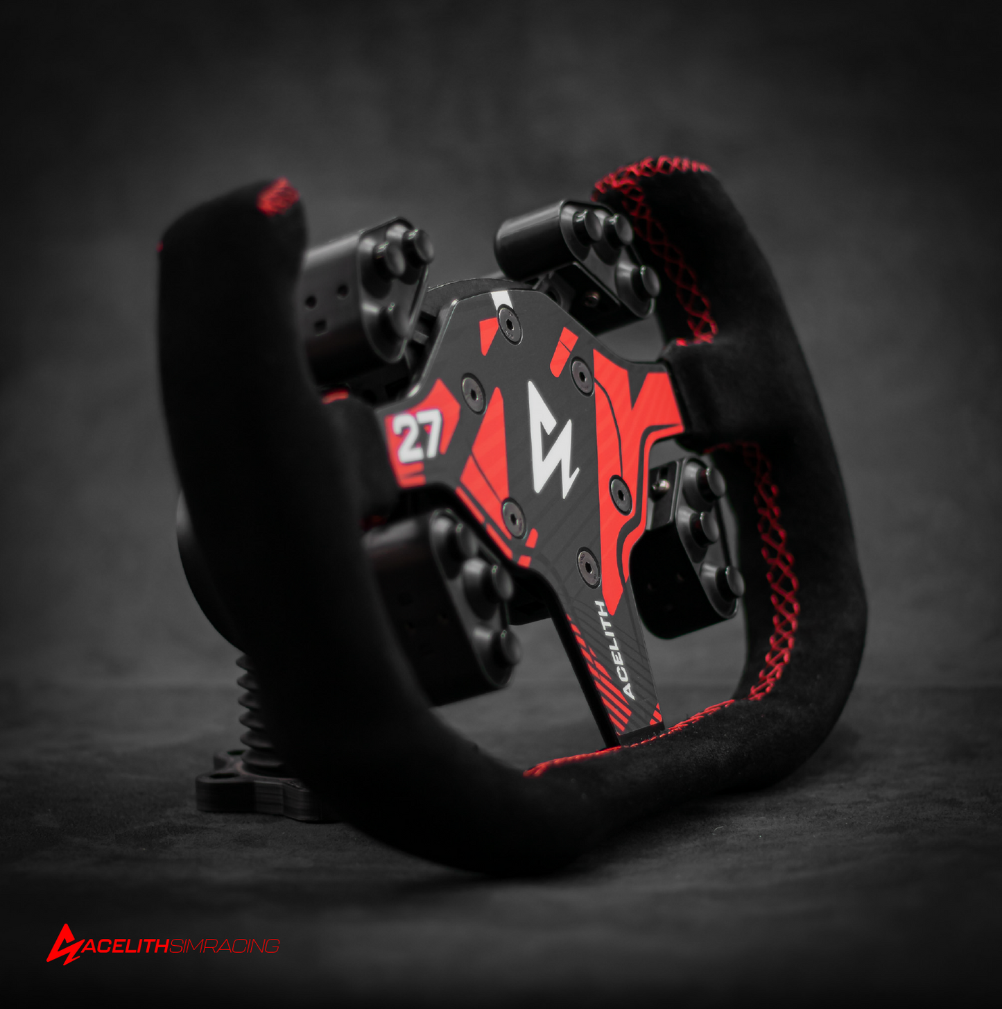 RIM Ace-One V2 C30 - Suede & Red stitching