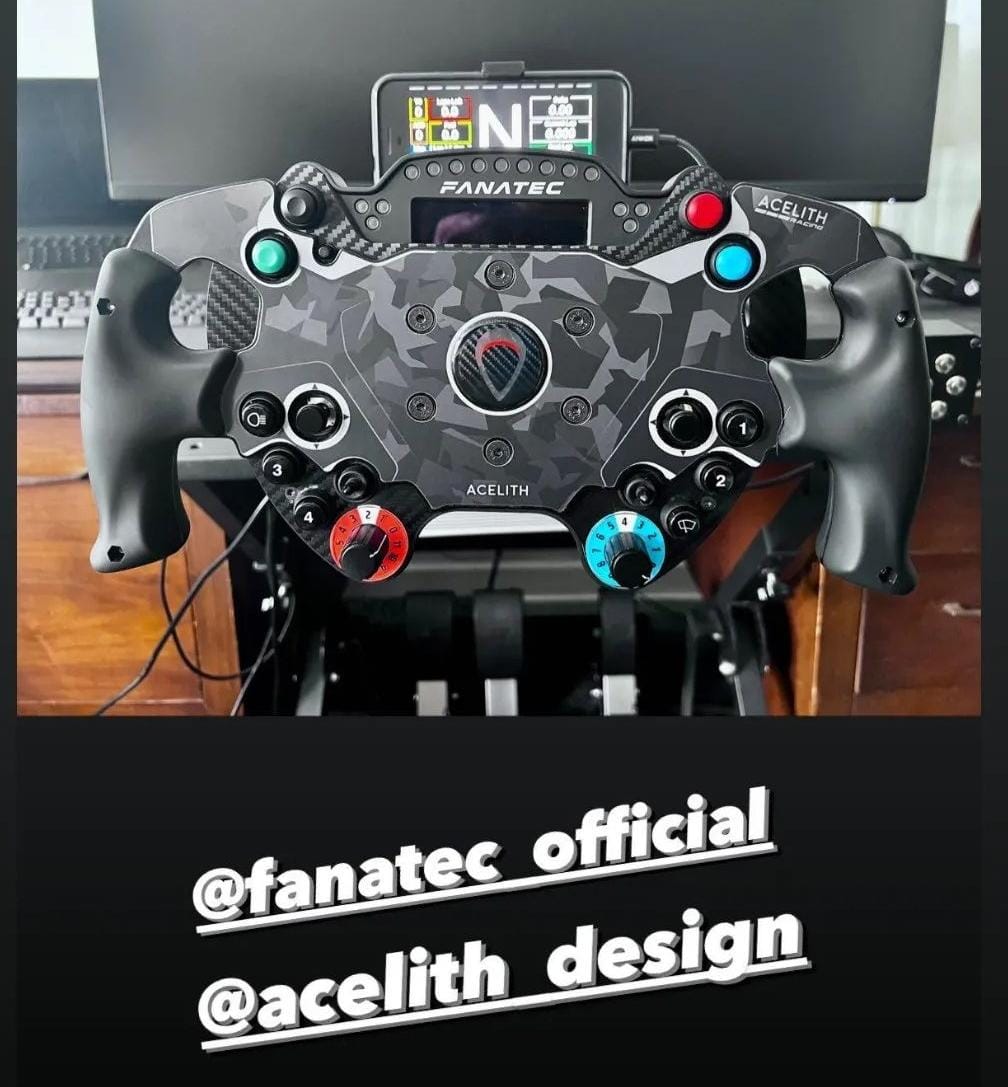 MOD - Acelith F1 Rim for Podium Button Module Endurance