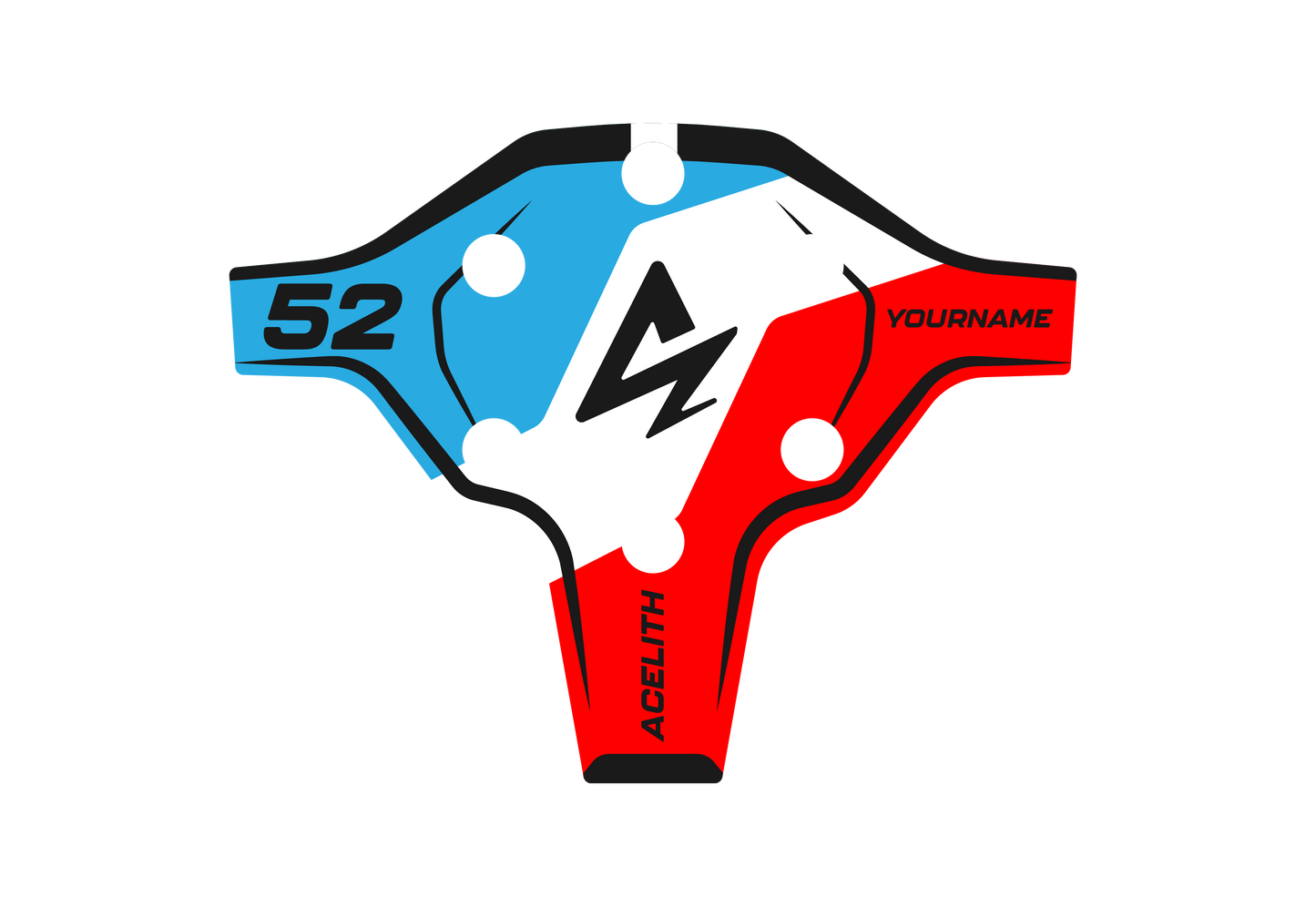 Custom Skin - Acelith Ace One V2 #1 (Sticker only)