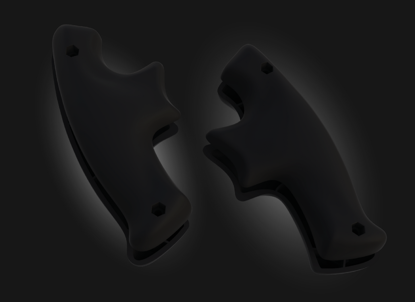 STP Handles set for Formula Style Acelith Mods - Soft Touch Paint