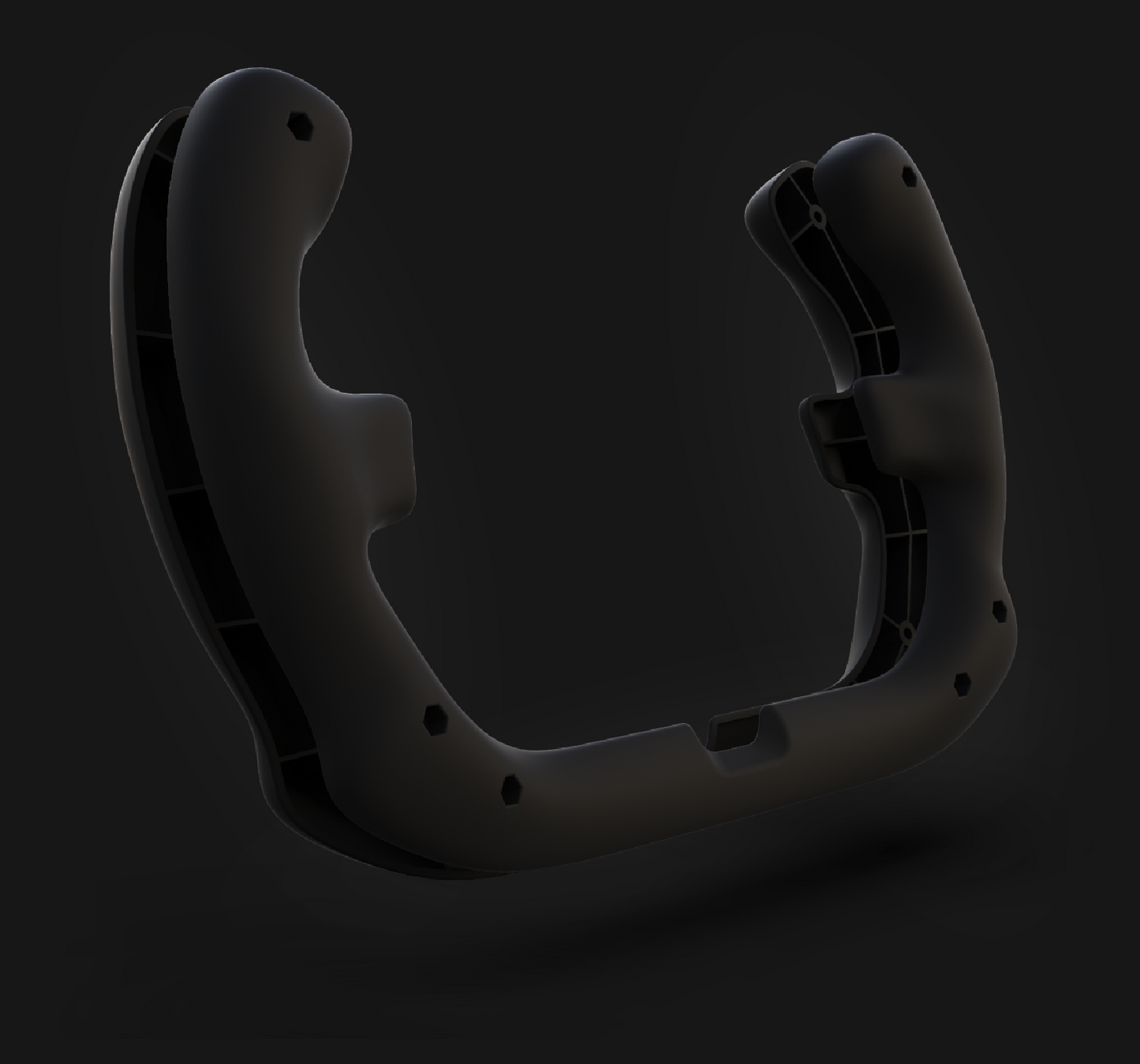 STP Handles set for L-Style Acelith Mods - Soft Touch Paint