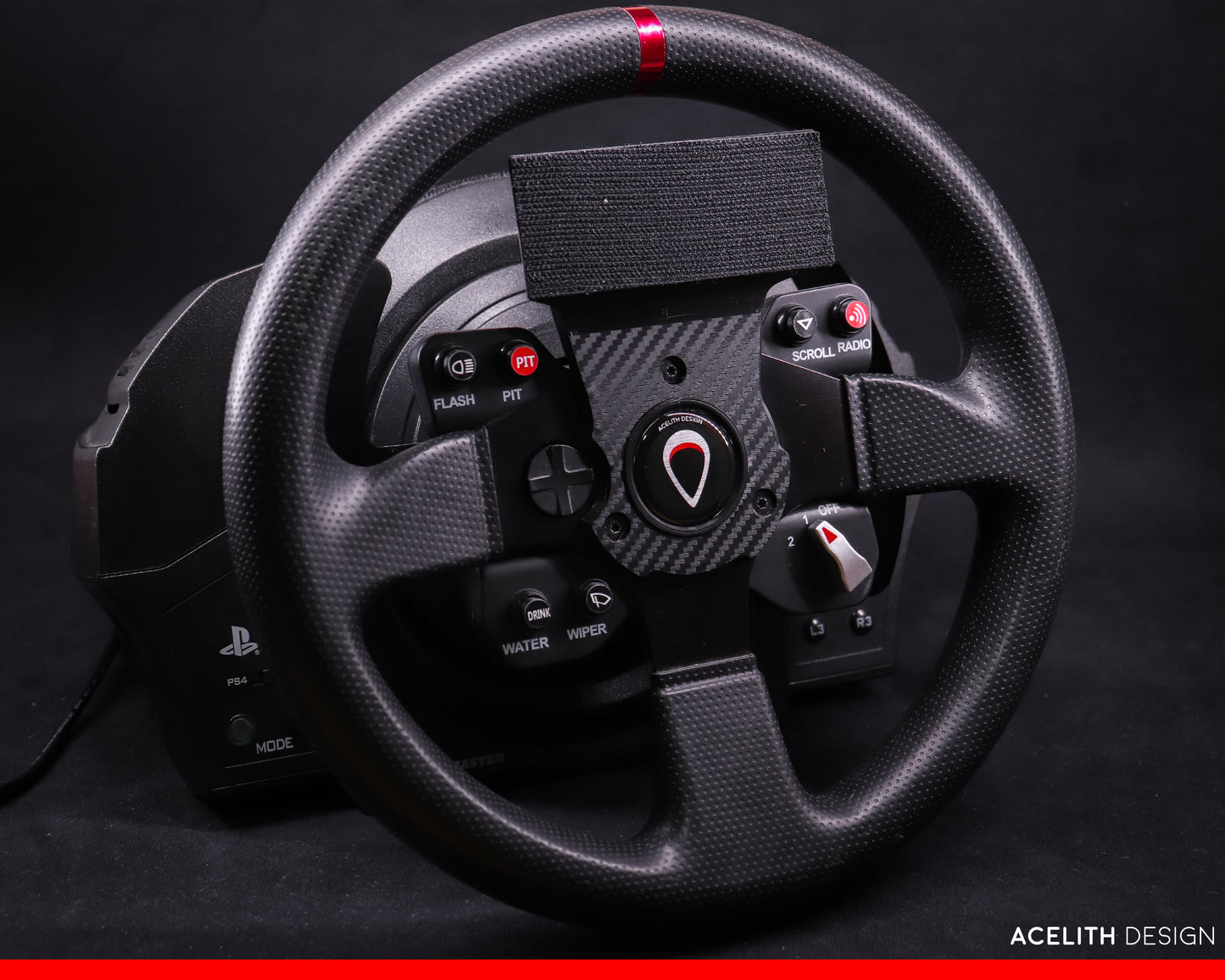 3D Model - Dashboard mod for Original T300 GTE wheel