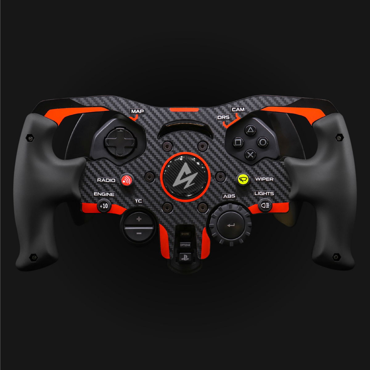 Acelith OP Formula wheel mod installed on a Logitech G29