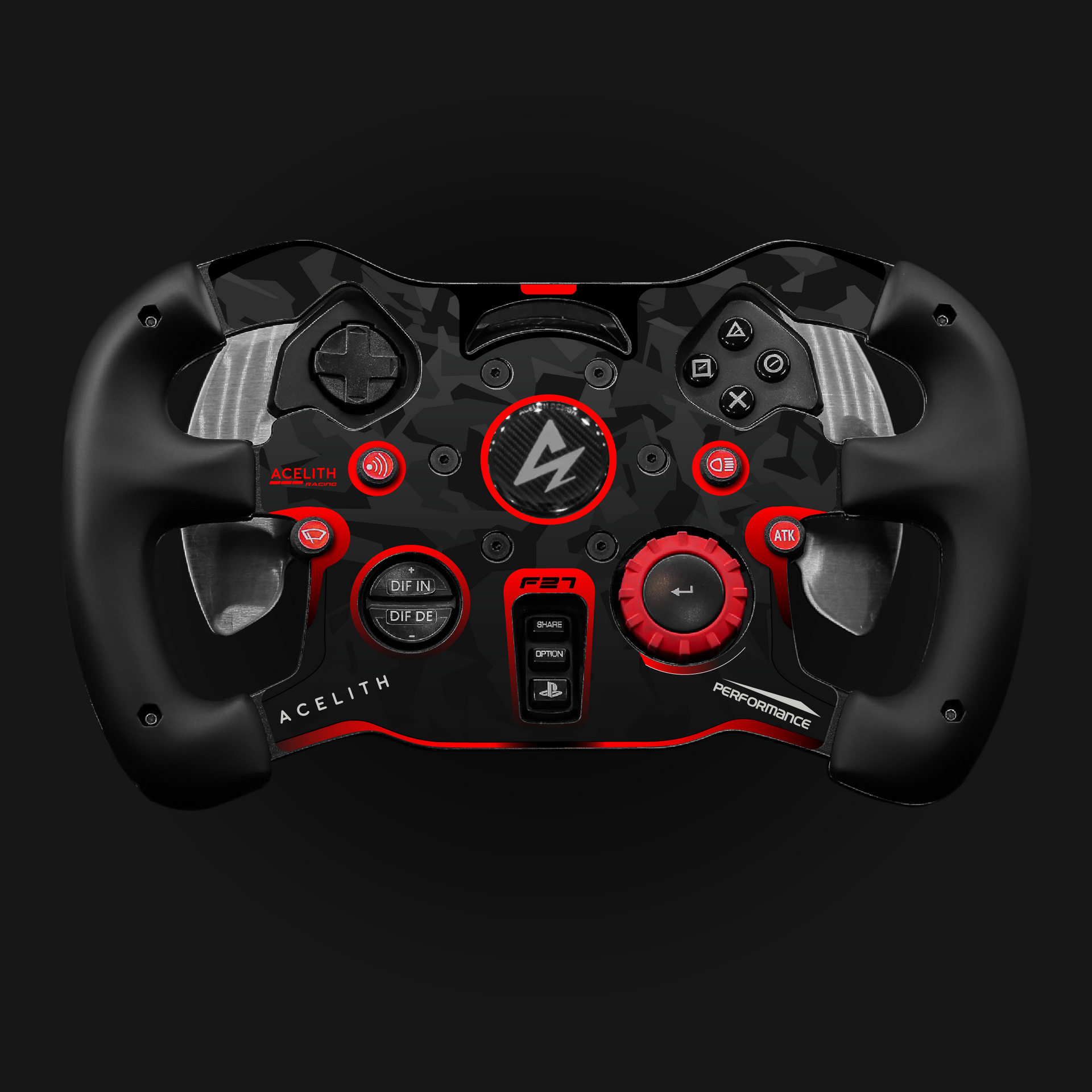 F27 Formula Style Rim for Logitech G29 / G923 (Play Station - PC
