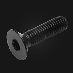 1x Black M5 countersunk head screw