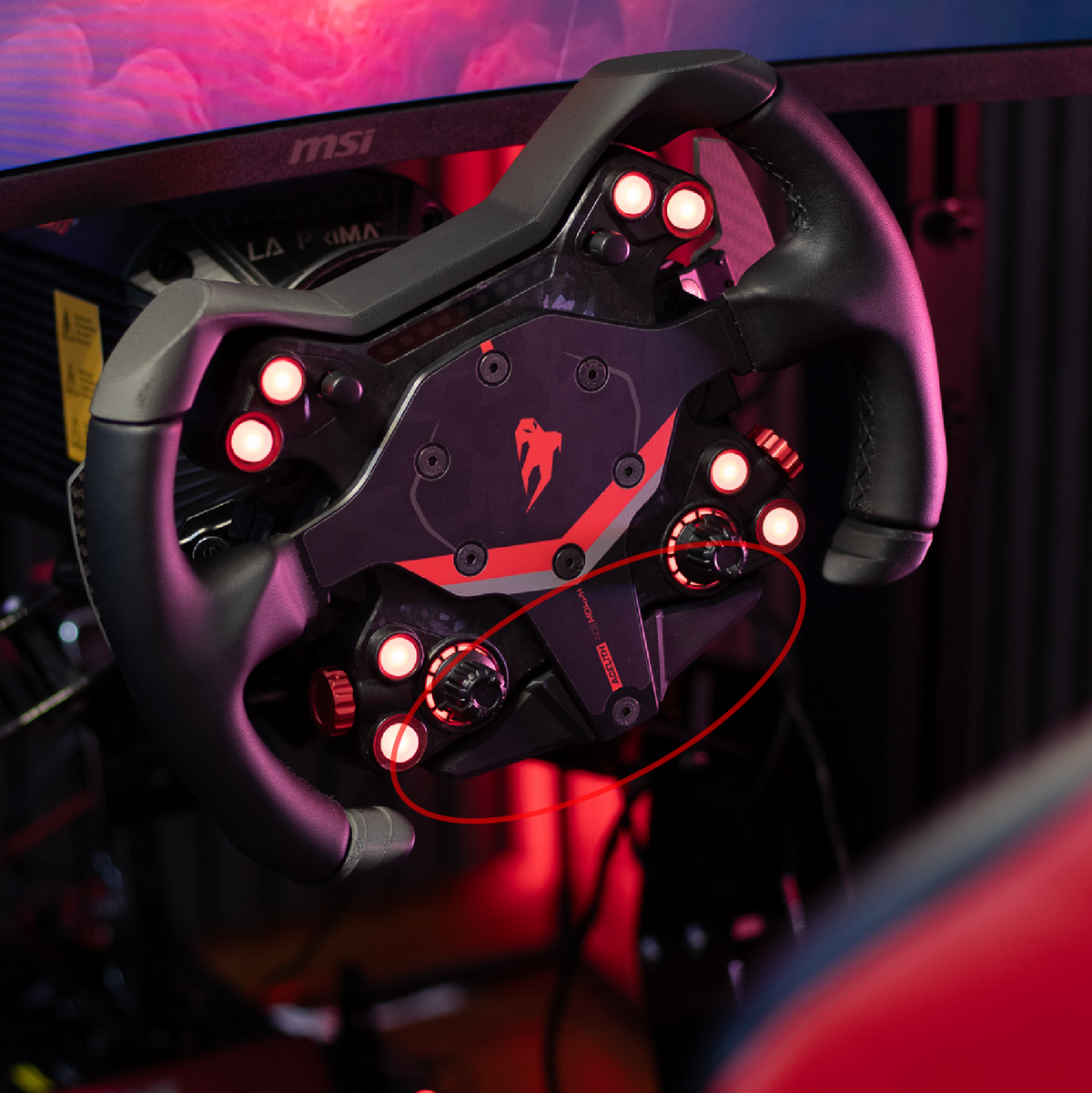 Bottom Module Bottom Shape Module - U30 x Simagic GT NEO X – Acelith Design Sim Racing