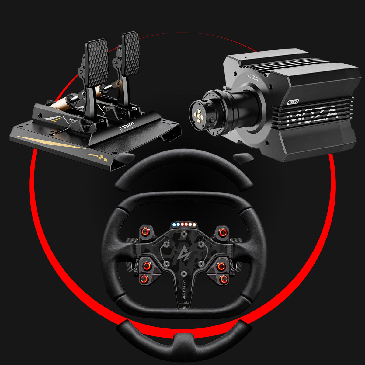 PC Smart Bundle Acelith + Moza