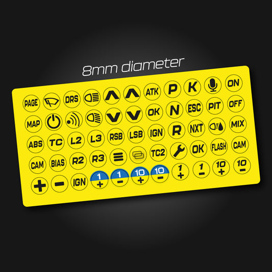 Sim Racing Stickers – Acelith Design Sim Racing