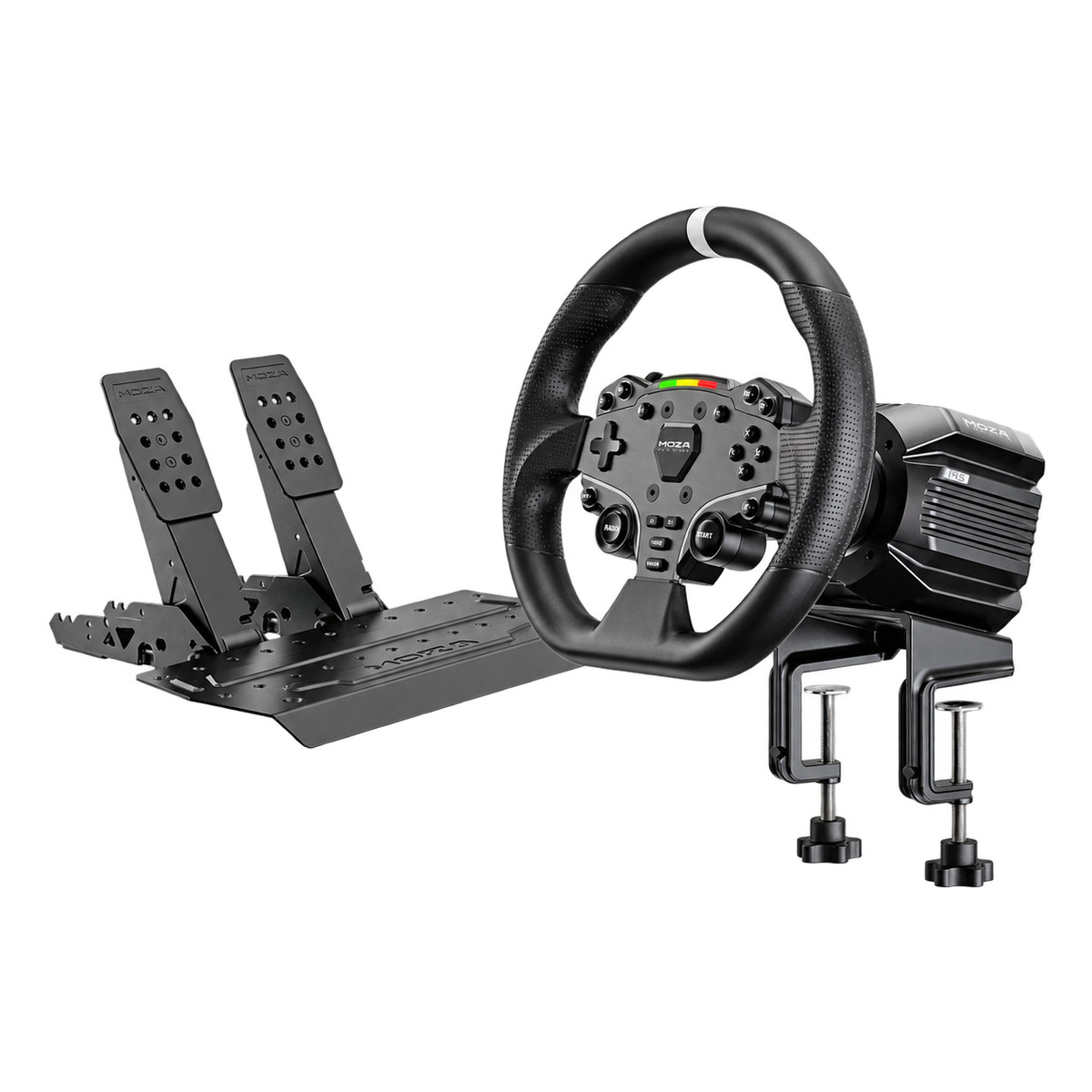 BUNDLE: Moza R5 PRO wheel + pedals (PC Only)