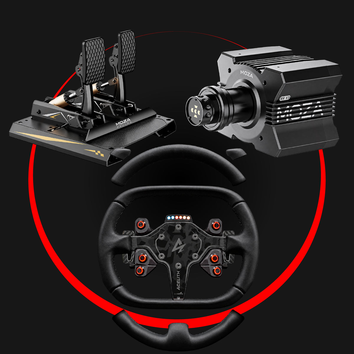 PC Smart Bundle Acelith + Moza
