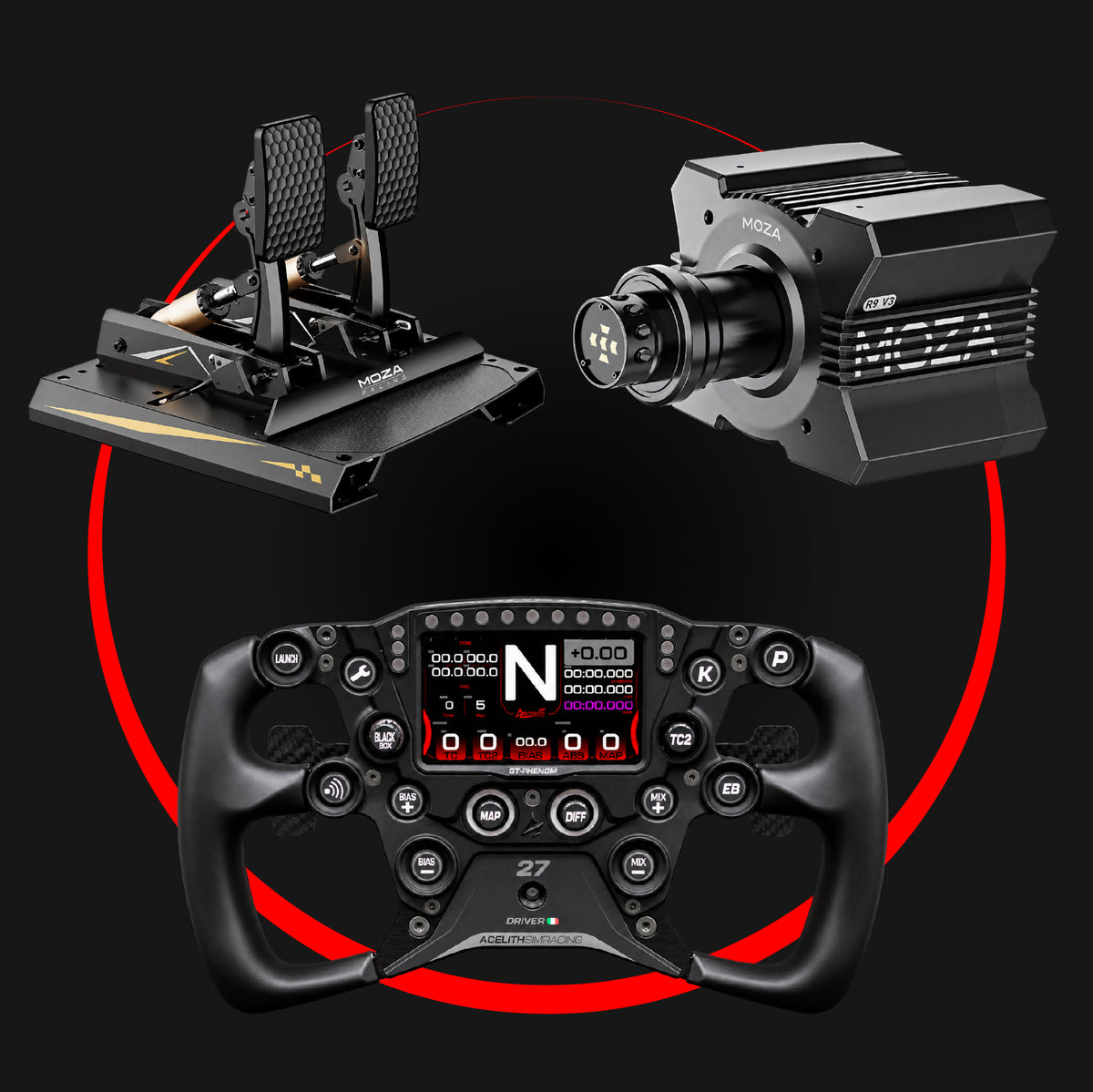 PC Smart Bundle Acelith + Moza