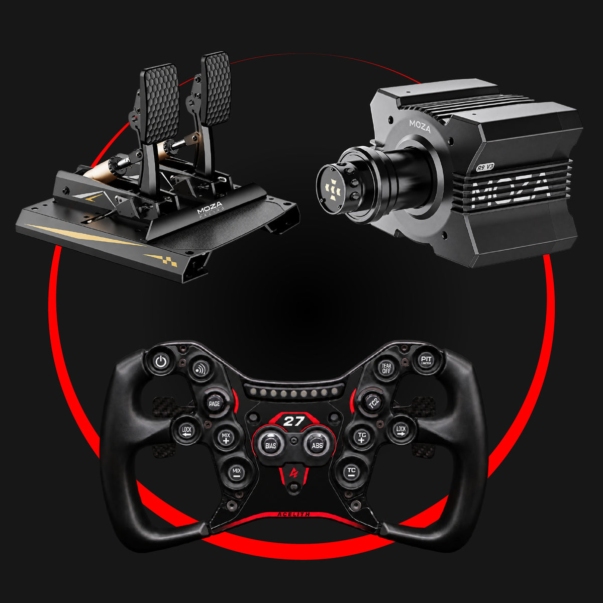 PC Smart Bundle Acelith + Moza