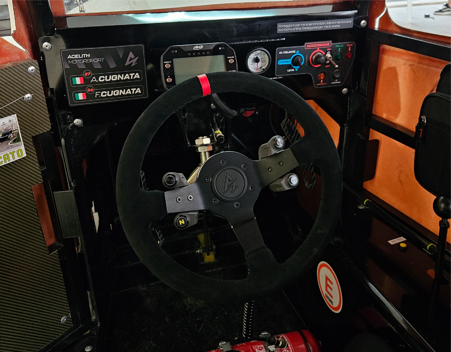 Acelith RD33 Rally \ Drift \ NASCAR Steering wheel