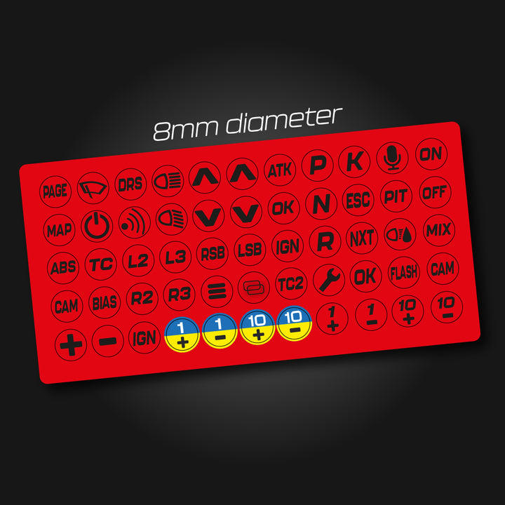 Sim Racing Stickers – Acelith Design Sim Racing