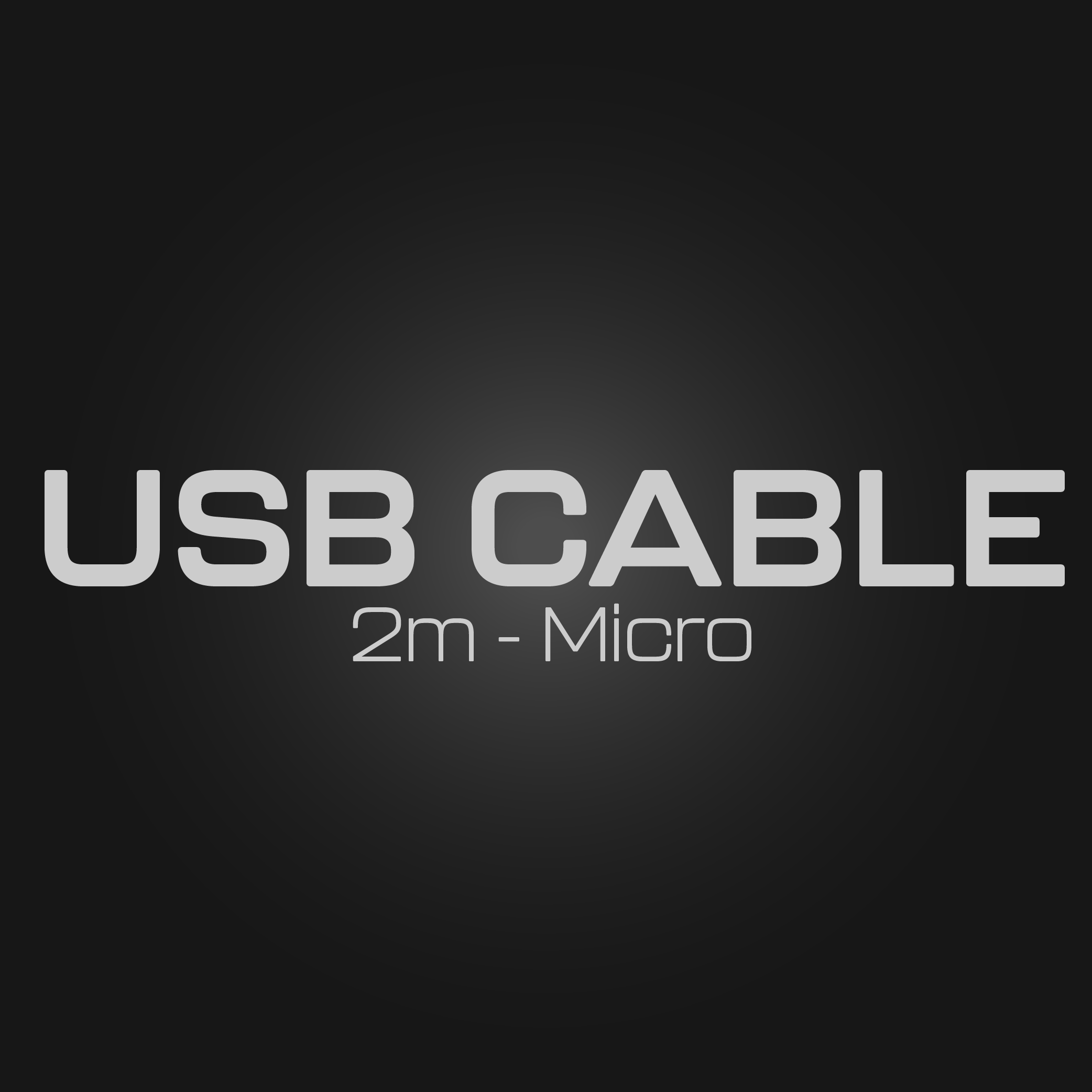 USB micro Cable - 2 Meters – Acelith Design Sim Racing