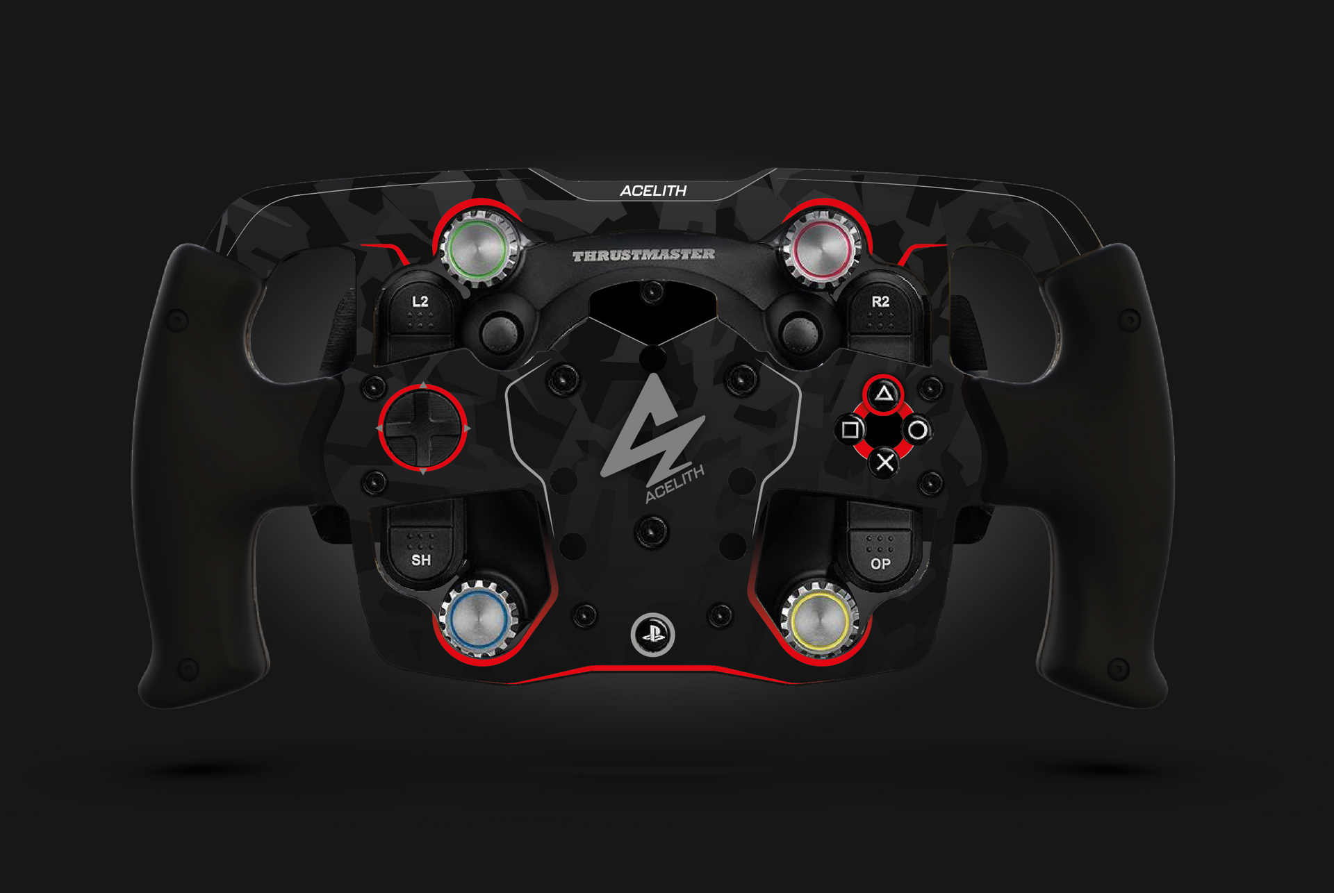 Formula Style Rim for Thrustmaster T-GT – Acelith Design Sim Racing