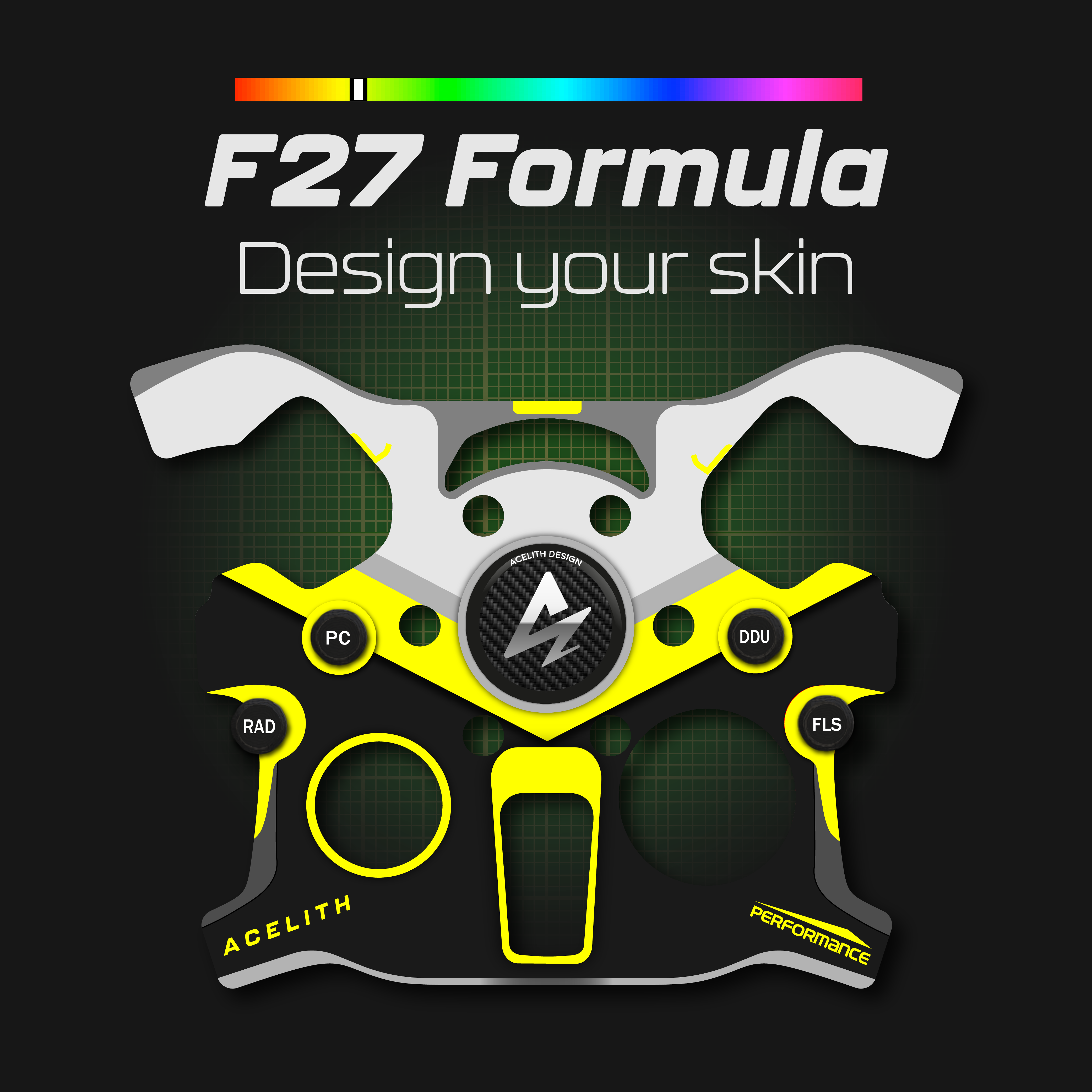 Formula Mod Pc Custom Skin - Acelith F27 Formula Mod PS - PC – Acelith Design Sim Racing