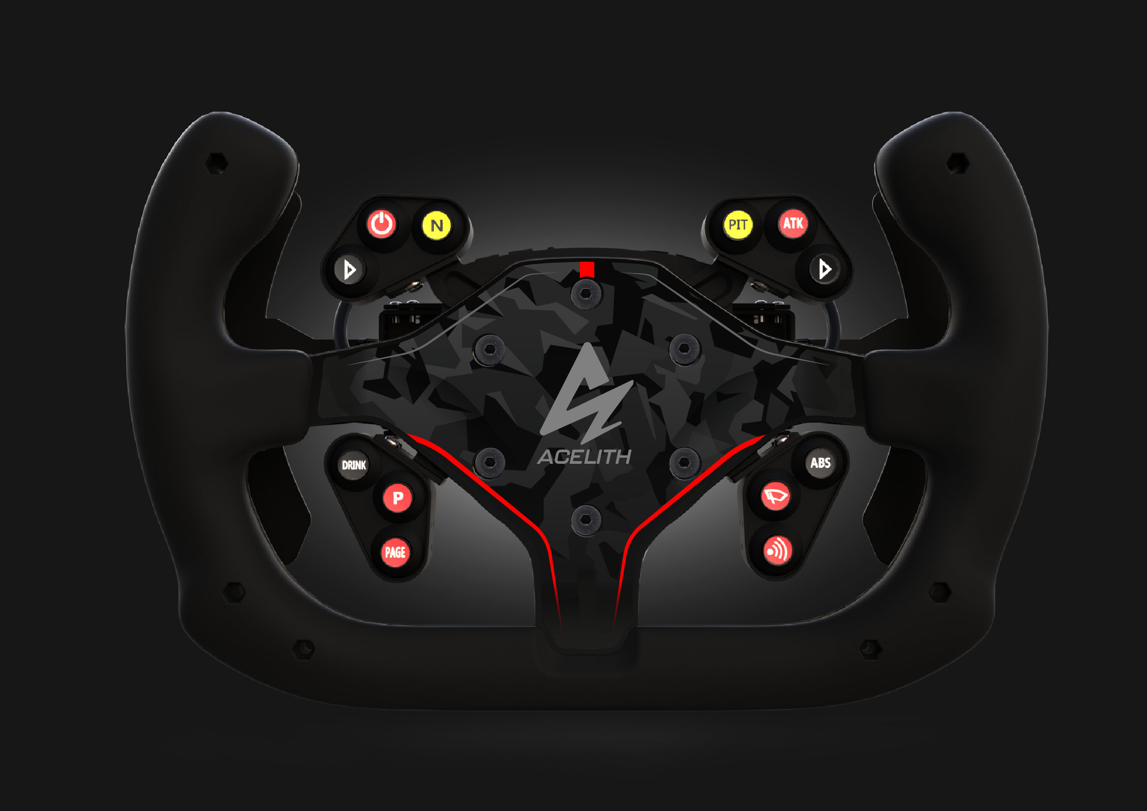 ADD-ON - Acelith L-UH for fanatec universal hubs and CAMMUS GT1