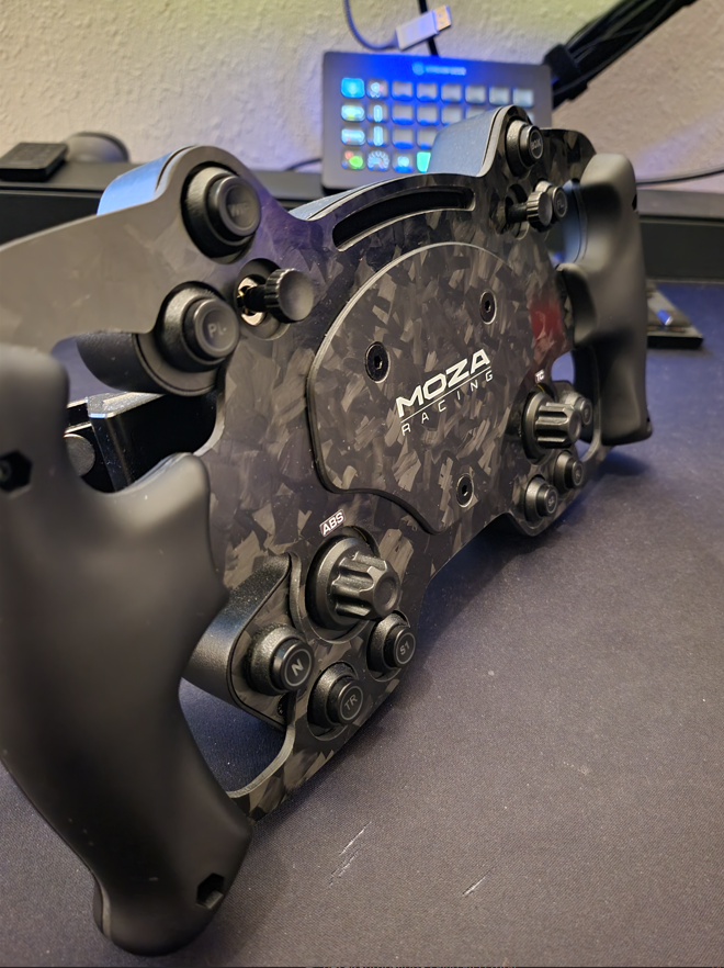 Moza R3 Mod Sticker Layout MOD - Forged F30 RS mod for MOZA RS – Acelith Design Sim Racing